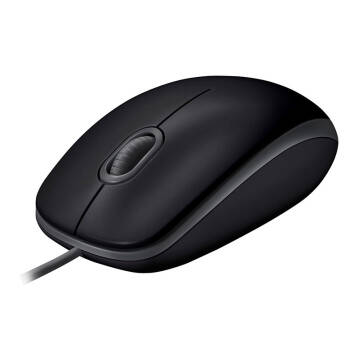 Logitech mysz optyczna B110 przewodowa czarna