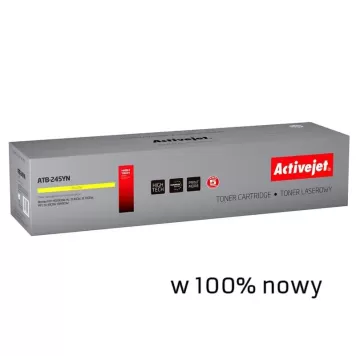 Zamiennik Brother TN-245Y toner żółty marki ActiveJet