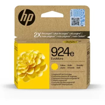 HP 924e 4K0U9NE tusz żółty oryginalny