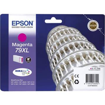 Epson 79XL T7903 tusz magenta oryginalny