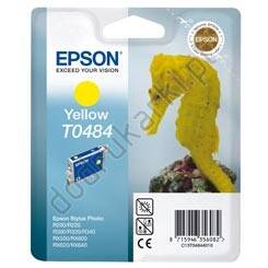 Epson T0484 tusz żółty C13T048440 oryginalny