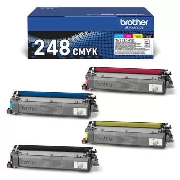 Brother TN-248VAL 4 tonery CMYK oryginalne