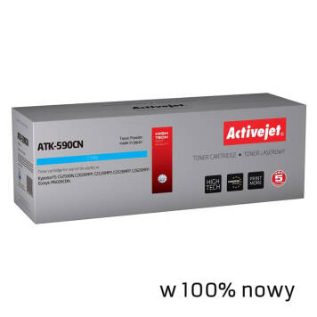 Zamiennik Kyocera TK-590C toner cyan marki ActiveJet