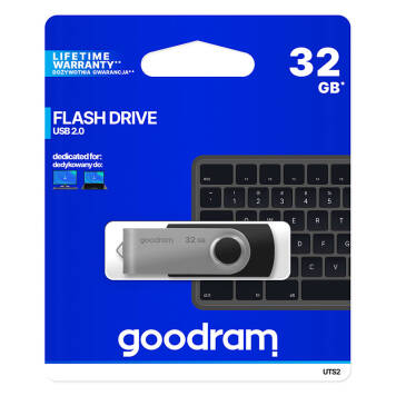 Pendrive GoodRam Twister UTS2-0320K0R11 32GB USB 2.0 czarny