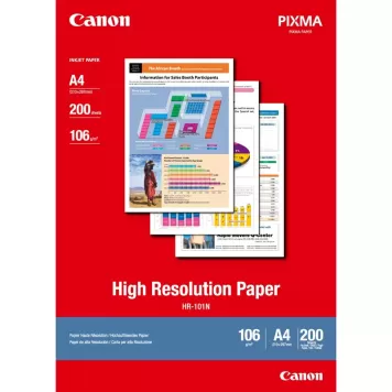 Canon HR-101N 1033A001 High Resolution Paper A4 200 ark