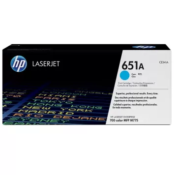 HP 651A CE341A toner cyan oryginalny