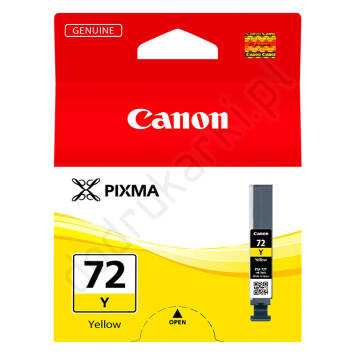 Canon PGI-72Y tusz zółty oryginalny