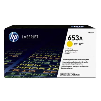 HP 653A CF322A toner żółty oryginalny