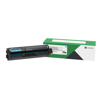 Lexmark C3220C0 zwrotny toner cyan oryginalny