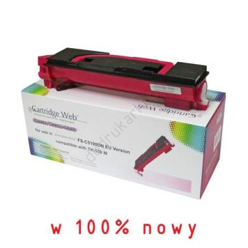 Cartridge Web zamiennik Kyocera TK-550M toner magenta