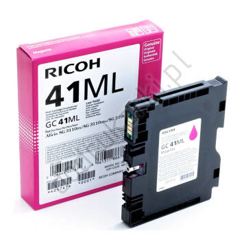 Ricoh GC41ML magenta atrament żelowy oryginalny