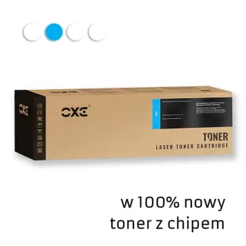 Zamiennik HP 207A W2211A toner cyan marki Oxe + chip