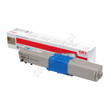 Oki 46490403 toner cyan oryginalny