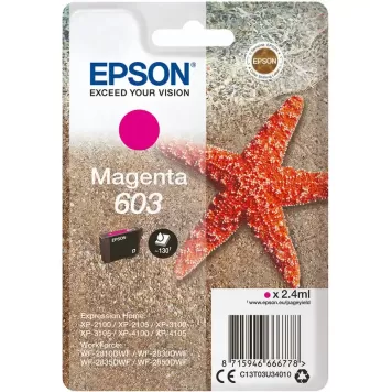 Epson 603 C13T03U34010 tusz magenta oryginalny