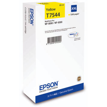 Epson T7544 C13T754440 tusz żółty XXL oryginalny