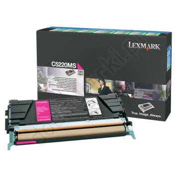 Lexmark C5220MS toner magenta oryginalny