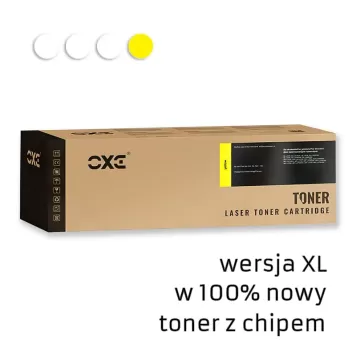 Zamiennik HP 415X W2032X toner żółty marki Oxe + chip