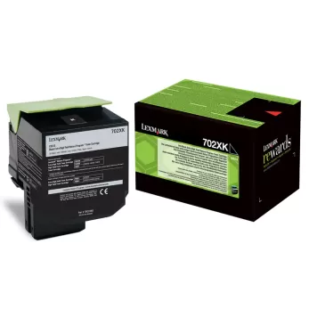 Lexmark 702XK 70C2XK0 toner czarny oryginalny