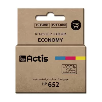 Zamiennik HP 652 F6V24AE tusz 3-kolorowy marki Actis