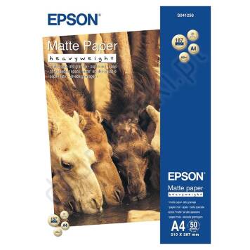 Epson C13S041256 Matte Paper Heavyweigth A4 50 ark.