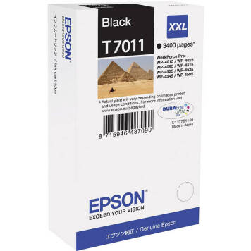 Epson T7011 C13T70114010 tusz czarny XXL oryginalny