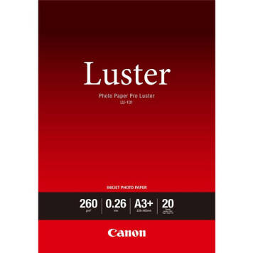 Canon LU-101 6211B008 Photo Paper Pro Luster A3+ 20 ark