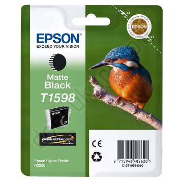 Epson T1598 C13T15984010 Matte Black oryginalny