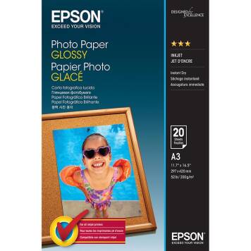 Epson C13S042536 Glossy Photo Paper A3 200 g/m² 20 ark