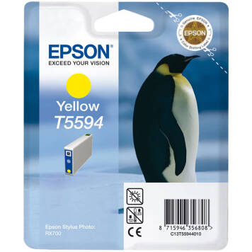 Epson T5594 tusz żółty C13T55944010 oryginalny