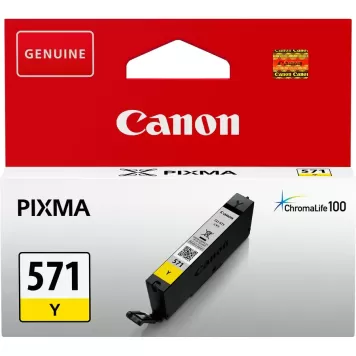 Canon CLI-571Y 0388C001 tusz żółty oryginalny