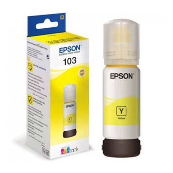 Epson 103 Y C13T00S44A tusz żółty oryginalny