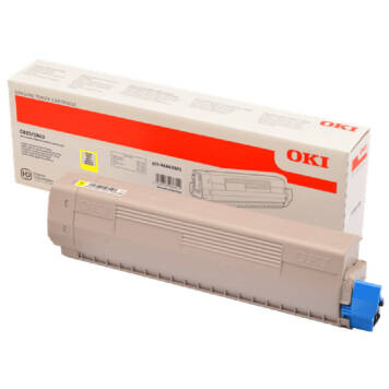 Oki 46443101 toner żółty oryginalny