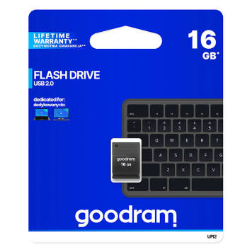 Pendrive GoodRam Piccolo UPI2-0160K0R11 16GB USB 2.0 czarny