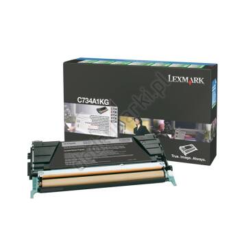 Lexmark C734A1KG toner czarny oryginalny