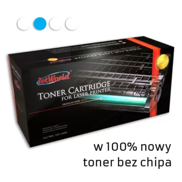 Zamiennik HP 207A W2211A toner cyan marki JetWorld brak chipa