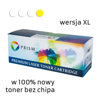 Zamiennik HP 415X W2032X toner żółty marki Prism brak chipa