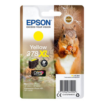 Epson 378XL C13T37944010 tusz żółty oryginalny