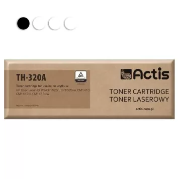 Zamiennik HP 128A CE320A toner czarny marki Actis