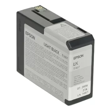 Epson T5807 tusz light black C13T580700 oryginalny