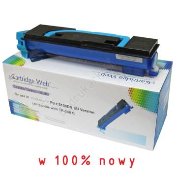 Cartridge Web zamiennik Kyocera TK-540C toner cyan