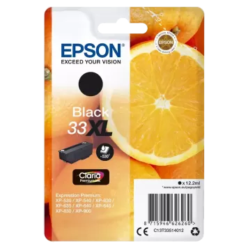 Epson 33XL T3351 tusz czarny oryginalny