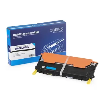 Zamiennik Samsung CLT-C406S HP ST984A toner cyan marki Orink