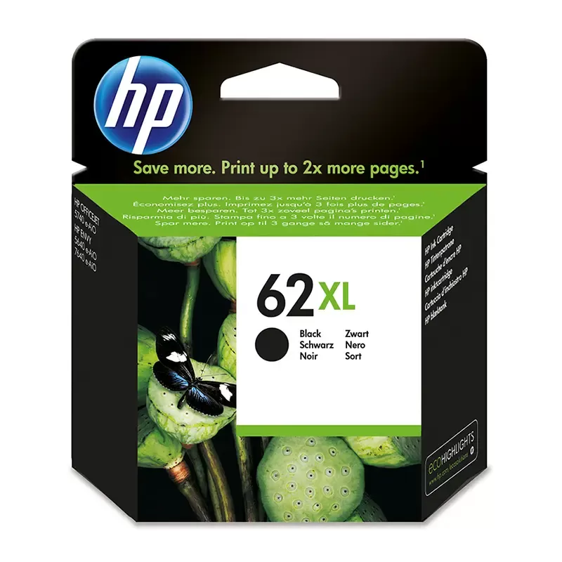 HP Envy 7640 + NEW 2-pack sale 62XL High Yield Cartridges