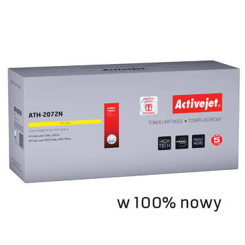 Zamiennik HP 117A W2072A toner żółty marki ActiveJet