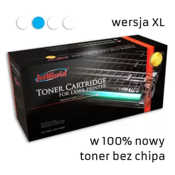 Zamiennik HP 219X W2191X toner cyan marki JetWorld brak chipa