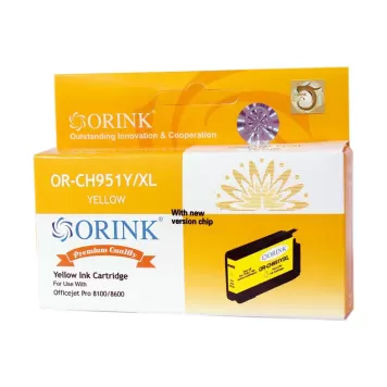 Zamiennik HP 951 XL CN048AE tusz żółty marki Orink