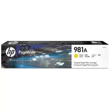 HP 981A J3M70A tusz żółty oryginalny