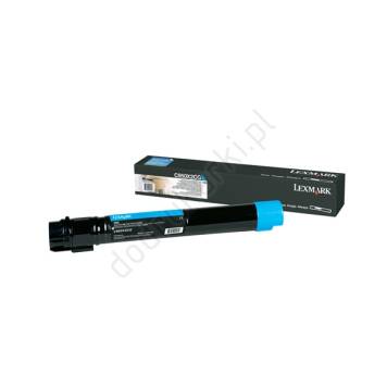 Lexmark C950X2CG toner cyan oryginalny