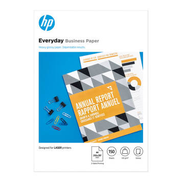 HP 7MV82A Papier Laser Everyday Business błyszczący A4 150 ark 120 g/m²