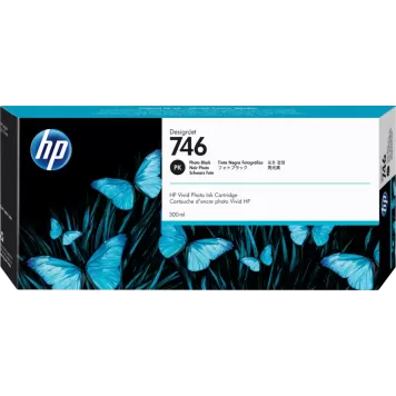 HP 746 P2V82A tusz czarny foto oryginalny